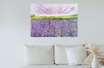 Buy Abstract Landscape Painting | lavender